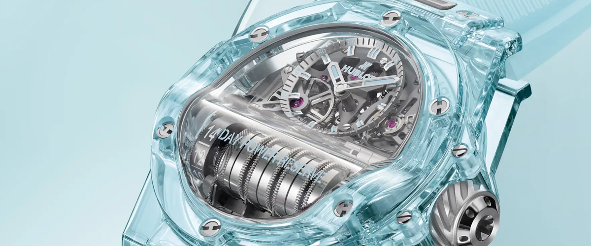 HUBLOT宇舶表重磅发布BIG BANG MP-11 14天动力储存水蓝色蓝宝石腕表